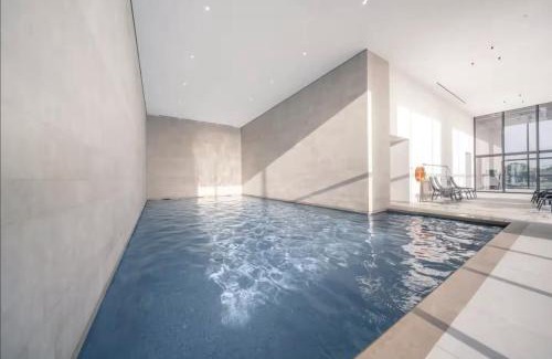 Ostend Apartment | Central Park Tower Sea View Residence with pool and gym