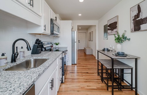 Civil Rights Historic District Condo | Central Suite A - 2 Bedrooms/King Bed/Parking