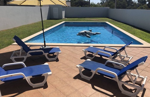 Figueiral Villa | Centrally located 3 bedroom villa with pool close to the beaches