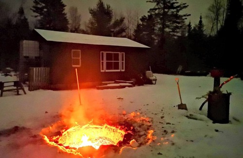 Miramichi Cabin | Centrally located private camp with fire-pit (pet friendly)