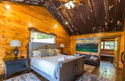 Blue Ridge Cabin | Century View Lodge | Stunning Mtn Views | Dog-friendly | Minutes to Downtown BR