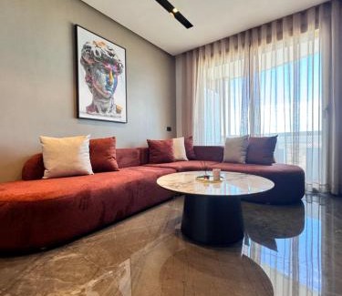 Casablanca Apartment | CFC Luxury View Appt Anfa park