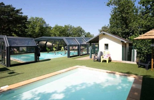 Loupiac Ski Chalet | Chalet 4 étoiles - Parc aquatique - eeccaa