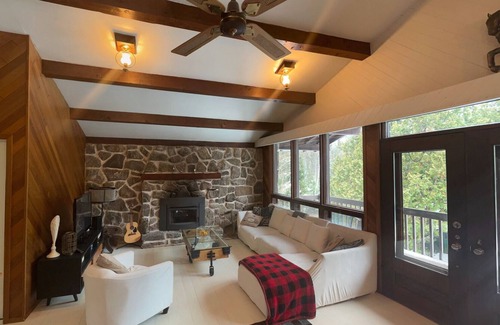 Esterel Ski Chalet | Chalet 4 oaks with swimming pool with access to the lake