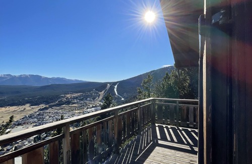 Les Angles Ski Chalet | Chalet accueillant, Panorama + Lac Montagne Village