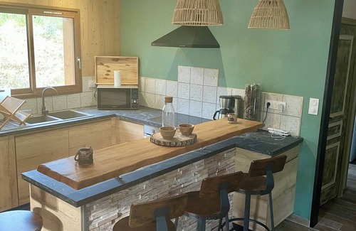Sergeac Ski Chalet | Chalet Avec Jaccuzi Intérieur Proche de Montignac-lascaux