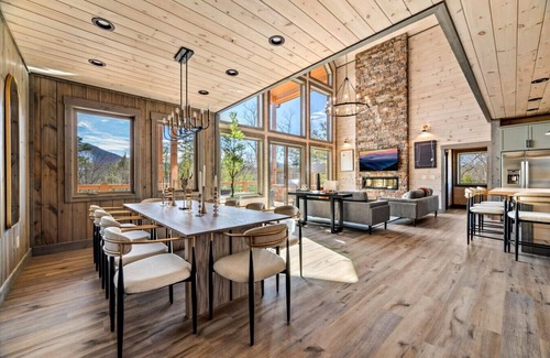 Gatlinburg - Pigeon Forge Apartment | Chalet Bellemont: View, Heated Swim Spa, Game Room