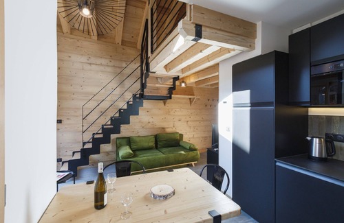 Champagny-en-Vanoise Apartment | Chalet Bio Corti 4 Personnes Avec Bain à Remous et Sauna