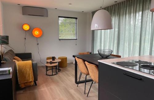 Idskenhuizen Ski Chalet | Chalet by Water in Idskenhuizen Recreation Park