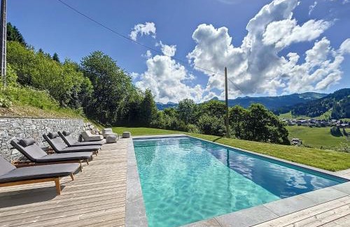 Les Gets Ski Chalet | Chalet Caly - 15pers - vue montagne