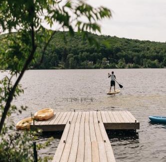 Eastman Ski Chalet | Chalet Chti - bord de l'eau mont Orford