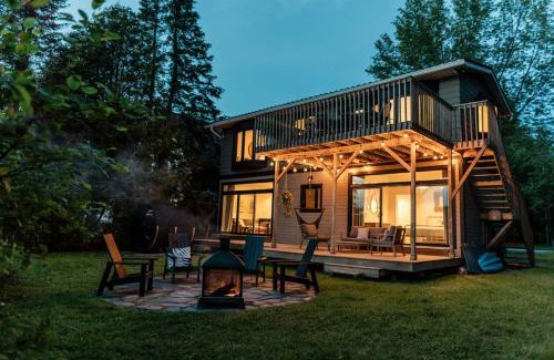 Eastman Ski Chalet | Chalet Chti - bord de l'eau mont Orford