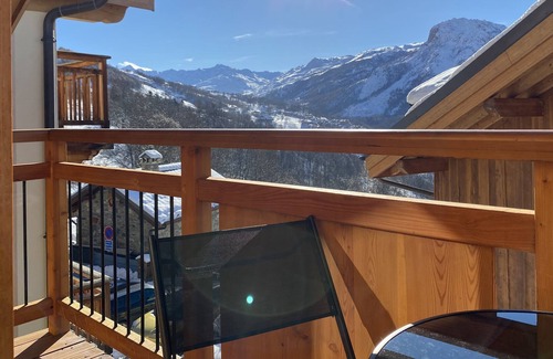 Le Villard Ski Chalet | Chalet close to the slopes with breathtaking views