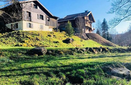 La Bresse House | Chalet confortable, proche des pistes de ski, avec jardin, terrasses couvertes et Wi-Fi à La Bresse - FR-1-589-86