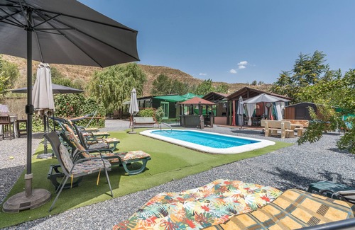 Dudar Ski Chalet | Chalet 'Cortijo Luz De La Sierra' with mountain views, private pool and Wi-Fi