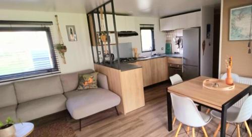 Lauwersoog Ski Chalet | Chalet Cozy Cove te Lauwersoog,1-6 Pers, 3 Schlafzimmer, 2 Badezimmer, 55m2!