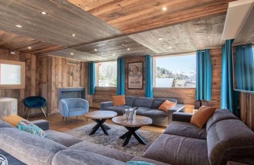 Les Gets Ski Chalet | Chalet de luxe avec jacuzzi, Wi-Fi et parking privé - FR-1-671-138
