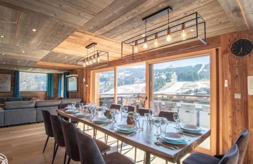 Les Gets Ski Chalet | Chalet de luxe avec jacuzzi, Wi-Fi et parking privé - FR-1-671-138
