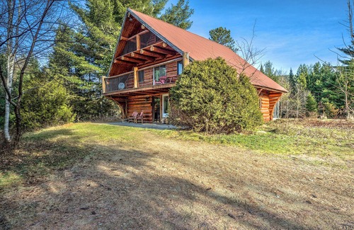 Notre-Dame-de-la-Merci Cottage | Chalet en bois rond du Caribou