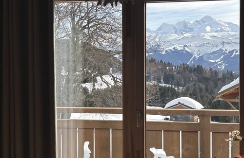 Le Praz de Lys Ski Chalet | Chalet Familial vue Mont Blanc à 100m des Pistes de ski