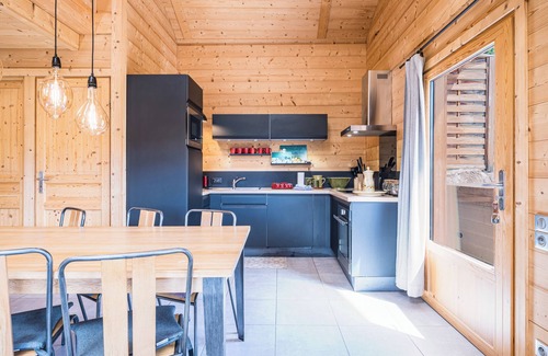 Manigod Ski Chalet | Chalet 'Fnire' with Mountain View, Shared Pool and Wi-Fi
