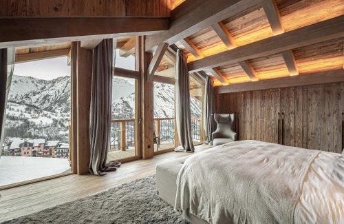 Saint-Martin-de-Belleville Ski Chalet | Chalet skis aux pieds avec bain nordique et hammam, 12-14 pers - FR-1-570-3