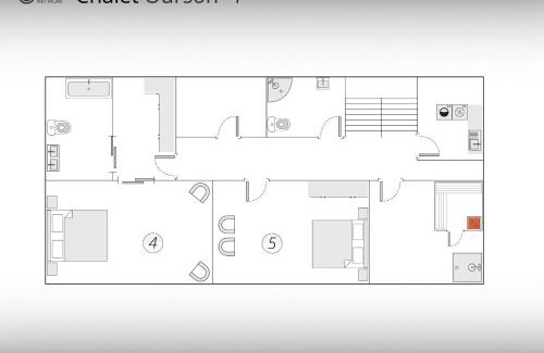 Saint-Nicolas-la-Chapelle Ski Chalet | Chalet Ourson du Passieu - OVO Network