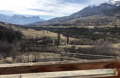 Saint-Andre-d'Embrun Ski Chalet | Chalet Gîte de France, sleeps 6, with large panoramic terrace.