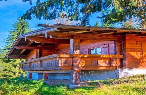 Eben im Pongau House | Chalet in Eben with Panoramic Mountain Views