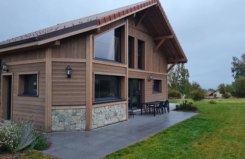 Anould Ski Chalet | Chalet 'L'echappée Nature' with Mountain View, Private Terrace and Wi-Fi