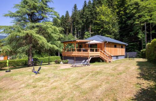 Masevaux-Niederbruck Ski Chalet | Chalet 'La Forêt Enchantée', nature, calme et jacuzzi au coeur de la Vallée