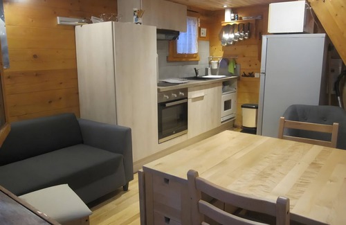 Meolans-Revel Ski Chalet | Chalet 'Les Chalets' with Mountain View, Shared Terrace and Private Garden