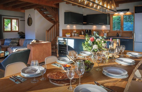Manigod Ski Chalet | Chalet Manoe - secluded alpine base with summer pool & spa - OVO Network