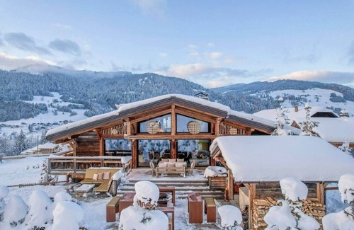 Megeve Ski Chalet | Chalet Marmotte, Mountain view