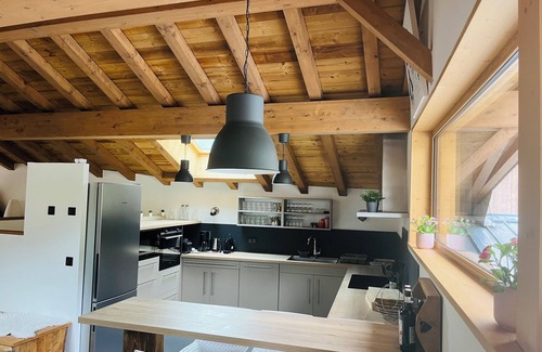 Champagny-en-Vanoise Ski Chalet | Chalet Multifamilial-Mountain View