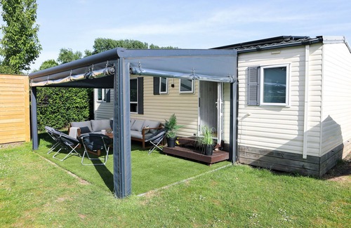 Kortgene Ski Chalet | Chalet op 5 Camping de Paardekreek