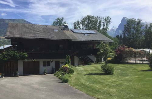 Morillon Ski Chalet | Chalet Paula with heated pool , in summer and Hot Tub, in winter
