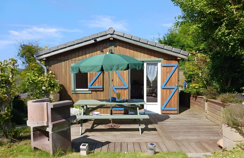 Pleneuf-Val-Andre House | Chalet 'Sein Dans Parc Résidentiel' with Private Terrace and Private Garden