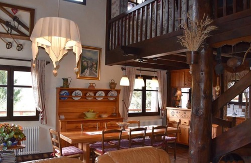 Bozel Ski Chalet | Chalet, terrace, balcony, fireplace or stove, ski locker, 120m², Courchevel