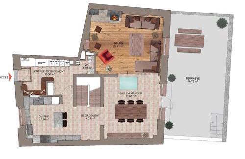 Le Raffort Ski Chalet | Chalet Traditionnel à Méribel avec Jacuzzi, Sauna et Accès Direct aux Pistes - FR-1-566-23