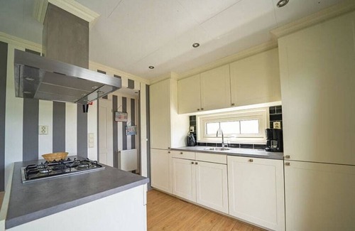 Dordtse Biesbosch Ski Chalet | Chalet with 2 bedrooms and patio