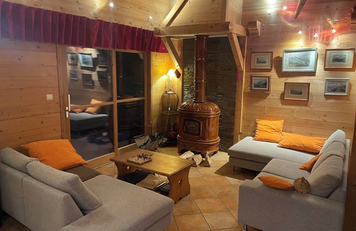 Sallanches Ski Chalet | Chalet with mountain views, quiet location close to all amenities