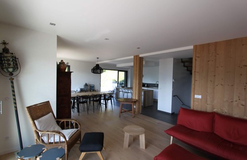 Talloires-Montmin Ski Chalet | CHALET with panoramic view of the bay of Talloires and Tournette