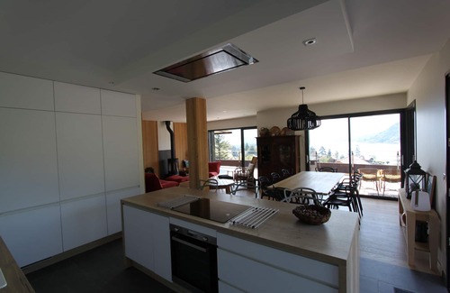 Talloires-Montmin Ski Chalet | CHALET with panoramic view of the bay of Talloires and Tournette