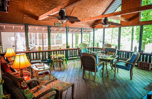 Pine Mountain Ski Chalet | Chalet with Screened in porch with just steps away from the playground