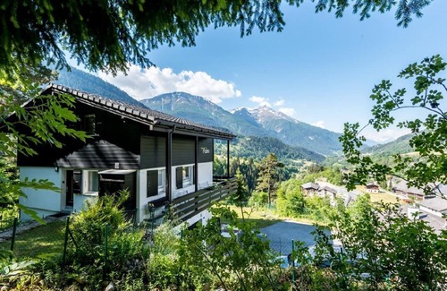 Fiesch Ski Chalet | Chalet with unique view of the Rhone valley