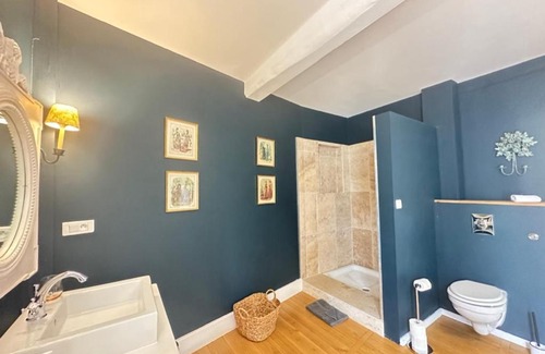 Saint-Pierre-de-Cole Bed & Breakfast | Chambre Aqua - Lavy