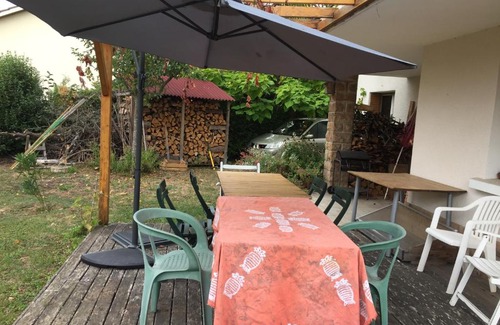 Charnay-les-Macon House | Chambre avec vue sur jardin