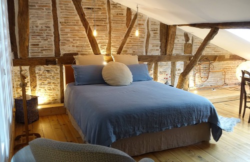 Lavaur Bed & Breakfast | Chambre cuivre-Double room-Standard-Private Bathroom-City view