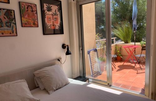 Saint-Sylvestre House | Chambre d hôte avec clim terrasse et petit déjeuner Hauteurs de Nice